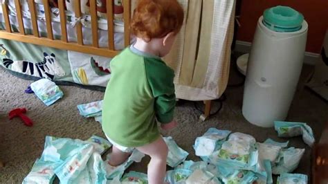 messing my diaper